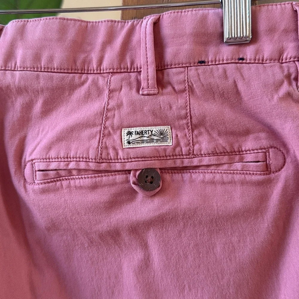 Faherty Coastline Chino Short Size 35